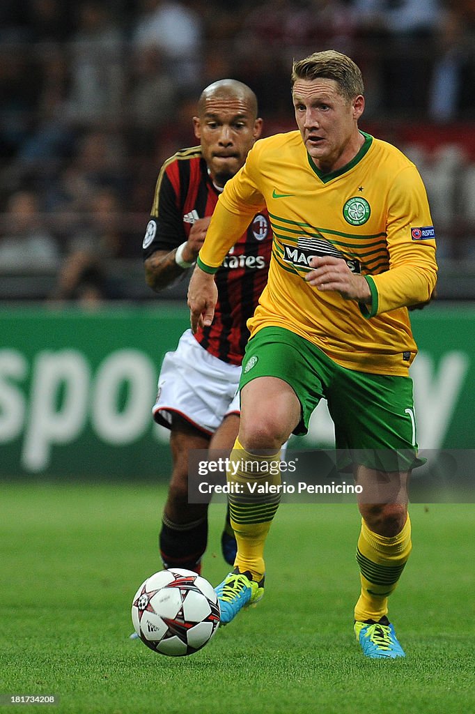 AC Milan v Celtic - UEFA Champions League