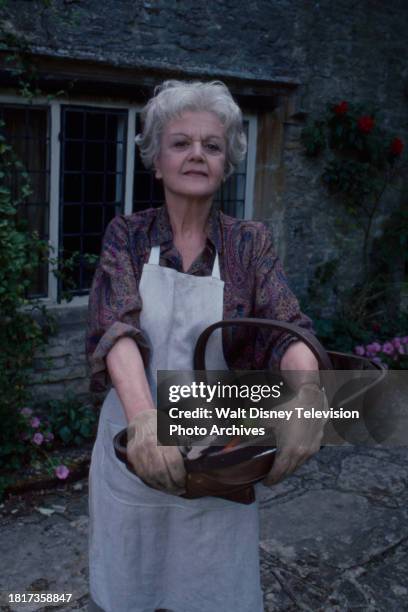 Angela Landsbury promotional photo for the ABC tv movie 'The Shell Seekers'.