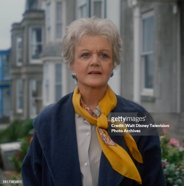 Angela Landsbury promotional photo for the ABC tv movie 'The Shell Seekers'.