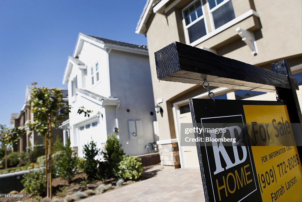 Views Of A KB Home Development As Earnings Beat Estimates