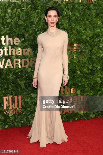 Rebecca Hall attends the 33rd Annual Gotham Awards at Cipriani Wall Street on November 27, 2023 in New York City.
