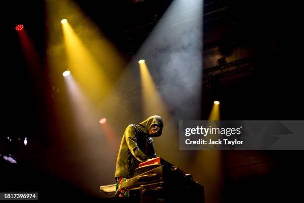 British musician Kamaal Williams performs at Maho Rasop Festival 2023 on December 2, 2023 in Bangkok, Thailand.