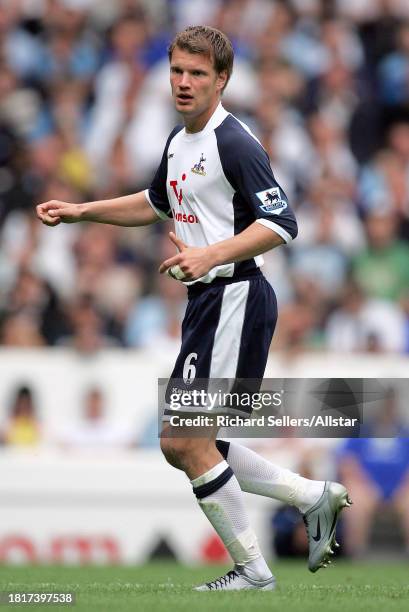 August 20: Teemu Tainio of Tottenham Hotspur running during the Premier League match between Tottenham Hotspur and Middlesbrough at White Hart Lane...