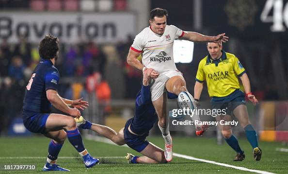 Jacob Rugby Belfast , United Kingdom - 2 December 2023; Jacob Stockdale of Ulster ...