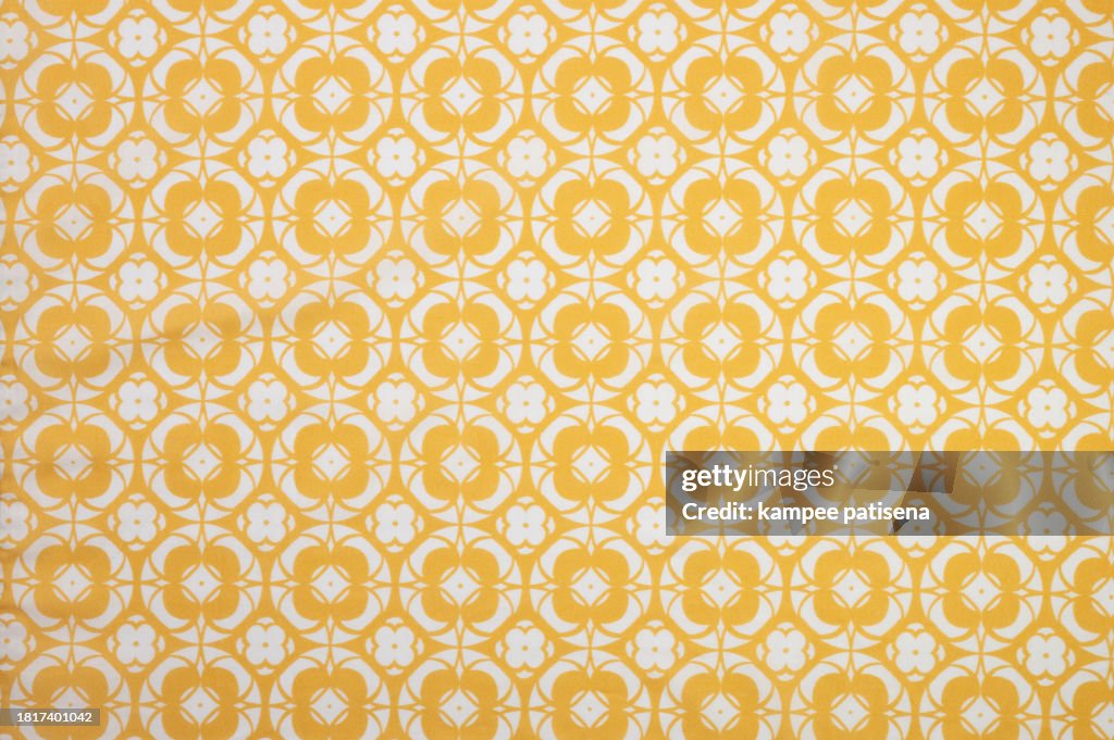 Colorful canvas fabric cloth cotton mix polyester texture and textile background.