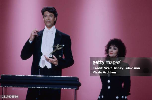 Los Angeles, CA Tommy Tune, Chita Rivera appearing on the ABC tv special 'The American Dance Awards'.