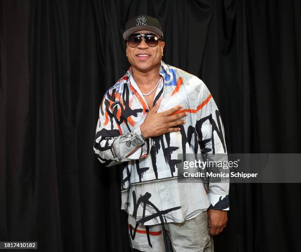 Host LL Cool J attends A GRAMMY Salute to 50 Years of Hip-Hop at YouTube Theater on November 08, 2023 in Inglewood, California.