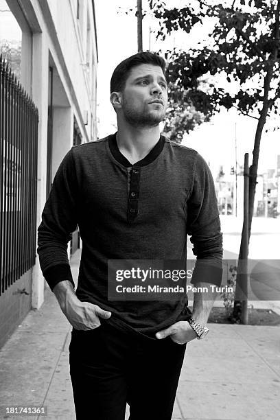 Actor Jerry Ferrara is photographed for Spec on August 29, 2013 in New York City.