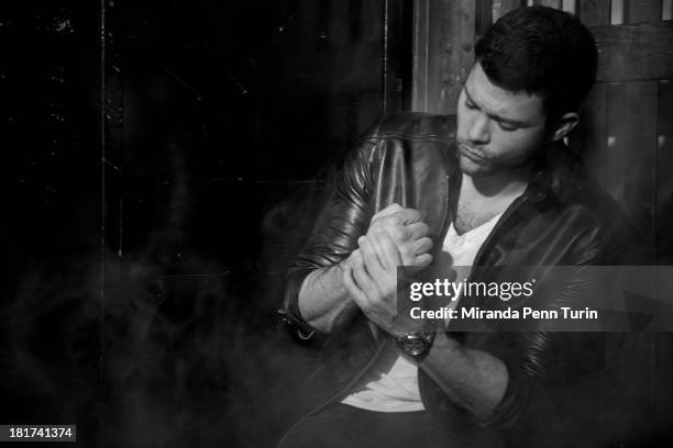 Actor Jerry Ferrara is photographed for Spec on August 29, 2013 in New York City.