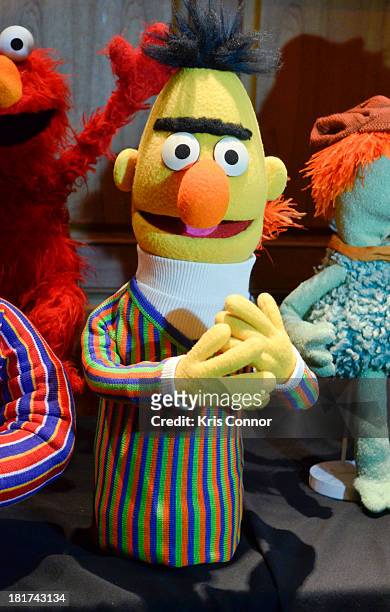 Details as more than 20 puppets and props are donated by the Jim Henson Family including Miss Piggy, Elmo, Ernie, Bert, Cookie Monster, Count Von...