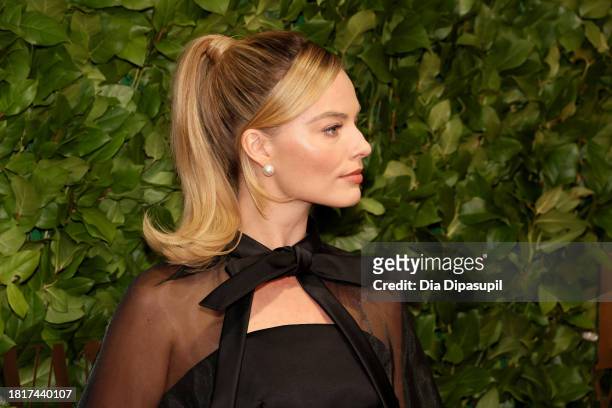 Margot Robbie attends the 33rd Annual Gotham Awards at Cipriani Wall Street on November 27, 2023 in New York City.