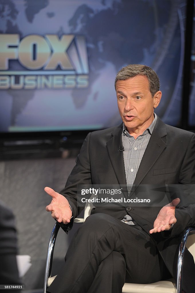 Disney CEO Robert Iger Visits FOX Business Network's "Markets Now"