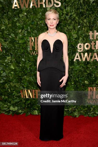 Michelle Williams attends the 33rd Annual Gotham Awards at Cipriani Wall Street on November 27, 2023 in New York City.