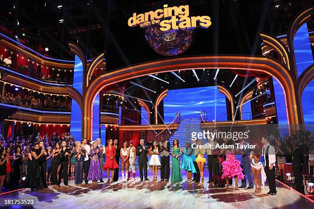 Episode 1702" - The competition heated up on a Latin-themed "Dancing with the Stars" as the celebrities took on new dance routines - a Samba, Jive,...