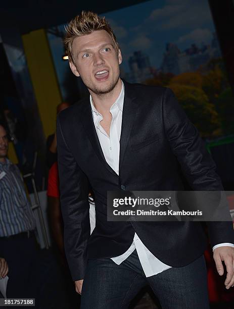 Nick Carter visits Planet Hollywood Times Square on September 24, 2013 in New York City.
