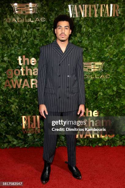 Marcus Scribner attends The 2023 Gotham Awards at Cipriani Wall Street on November 27, 2023 in New York City.