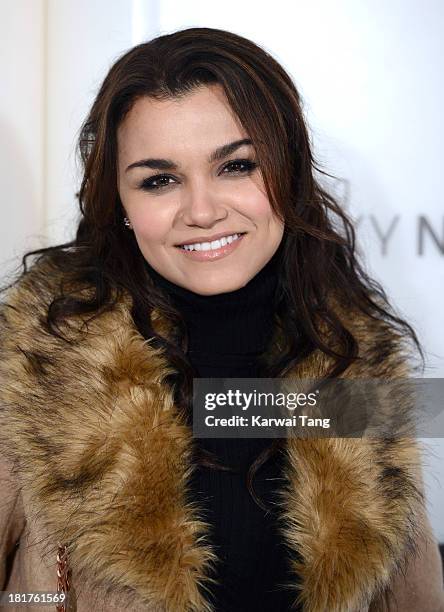Samantha Barks attends the launch of Samsung's Galaxy Gear and Galaxy Note 3 at ME Hotel on September 24, 2013 in London, England.
