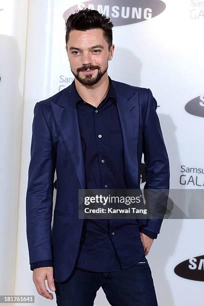 Dominic Cooper attends the launch of Samsung's Galaxy Gear and Galaxy Note 3 at ME Hotel on September 24, 2013 in London, England.