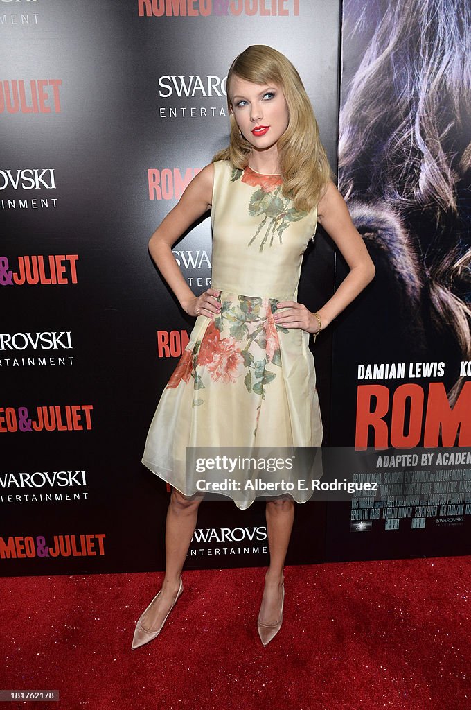 Premiere Of Relativity Media's "Romeo & Juliet" - Red Carpet
