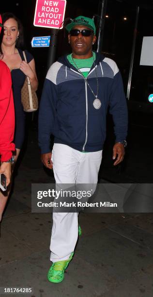 Coolio at Boujis night club on September 24, 2013 in London, England.