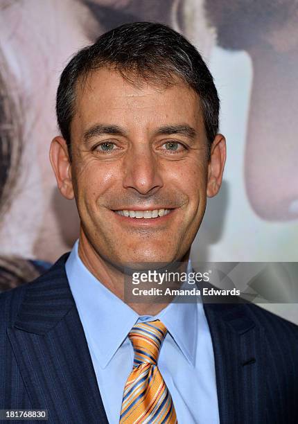 Producer Doug Mankoff arrives at the world premiere of "Romeo and Juliet" at the ArcLight Hollywood on September 24, 2013 in Hollywood, California.