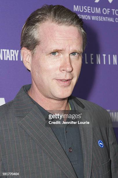 Actor Cary Elwes attends the Los Angeles premiere screening of 'Valentine Road' at The Museum of Tolerance on September 24, 2013 in Los Angeles,...