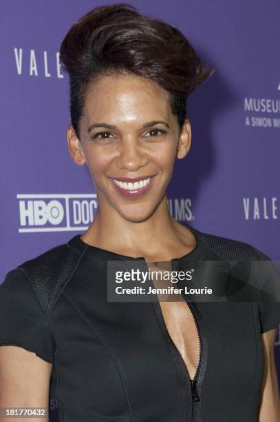 Director Marta Cunningham attends the Los Angeles premiere screening of 'Valentine Road' at The Museum of Tolerance on September 24, 2013 in Los...
