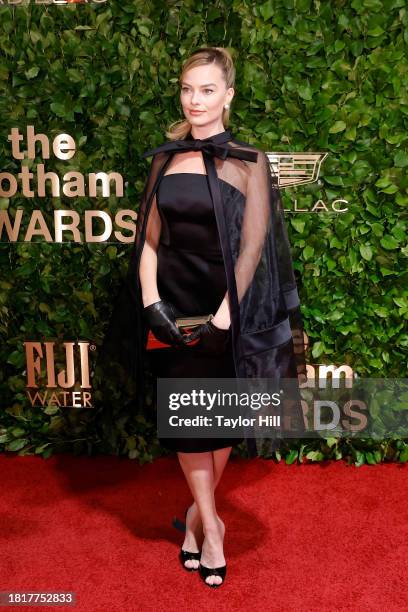 Margot Robbie attends the 2023 Gotham Awards at Cipriani Wall Street on November 27, 2023 in New York City.