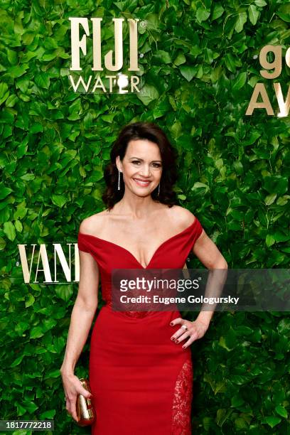 Carla Gugino attends FIJI Water at the 33rd Annual Gotham Awards at Cipriani Wall Street on November 27, 2023 in New York City.