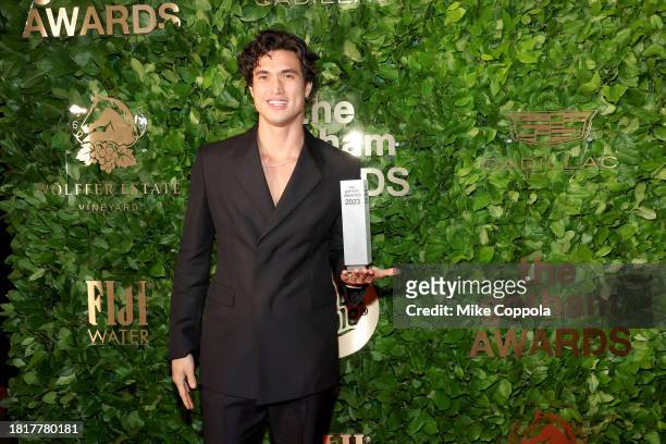 Charles Melton attends The 2023 Gotham Awards at Cipriani Wall Street on November 27, 2023 in New York City.