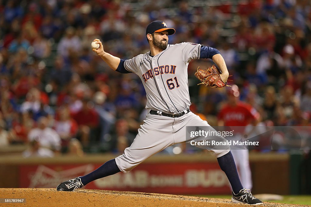 Houston Astros v Texas Rangers