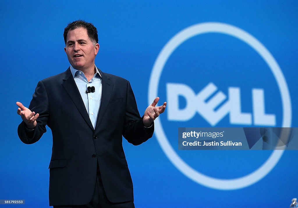 Michael Dell Addresses Oracle Open World Conference