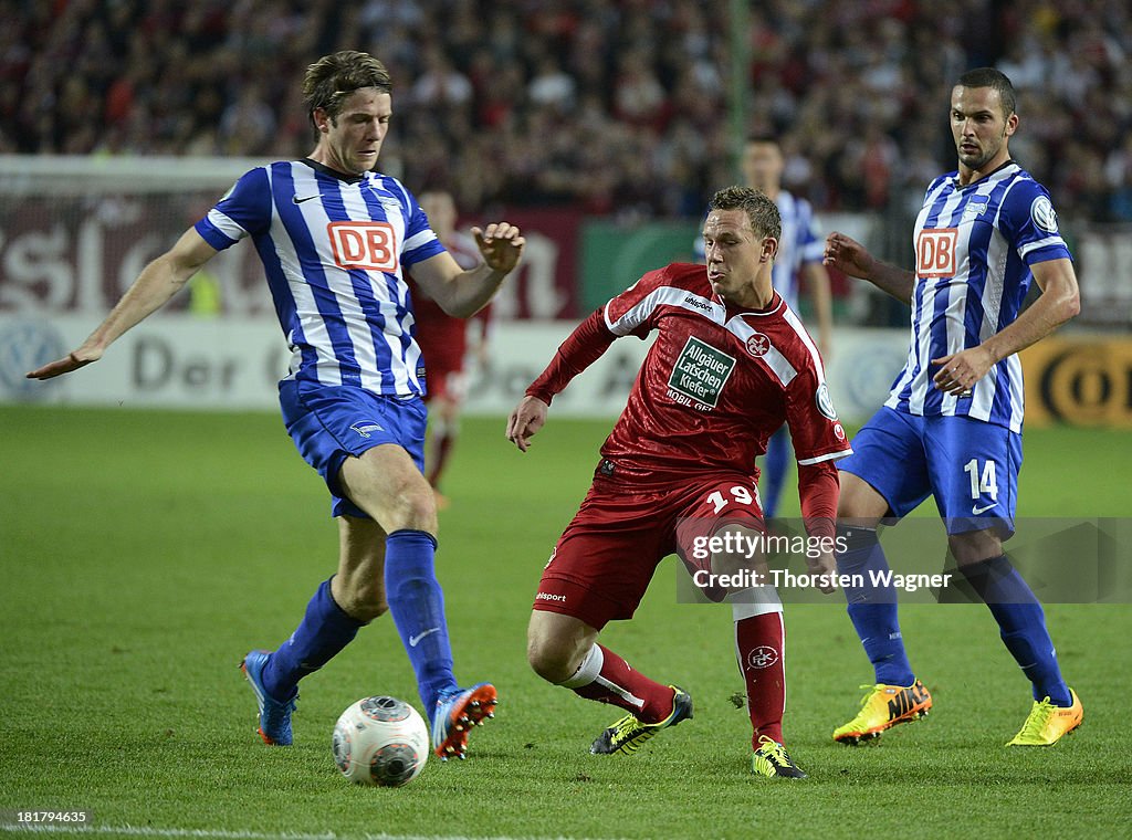 1. FC Kaiserslautern v Hertha BSC - DFB Cup