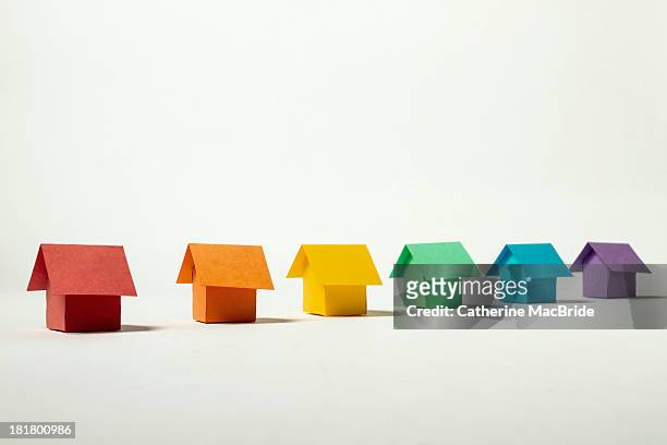 rainbow row - catherine macbride stock pictures, royalty-free photos & images