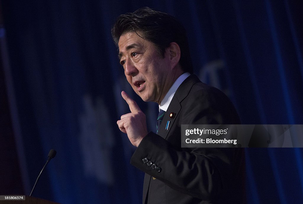 World Leaders Visit The NYSE As Stocks Fluctuate