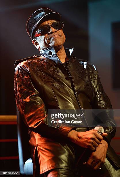 Bobby Womack performs on the From The Storehouse With Dermot Whelan show, which aired on RTE 2, ahead of this years Arthur's Day celebrations on...