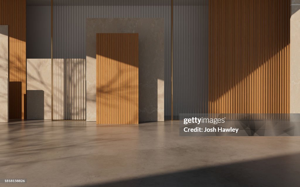 3D rendering architectural background