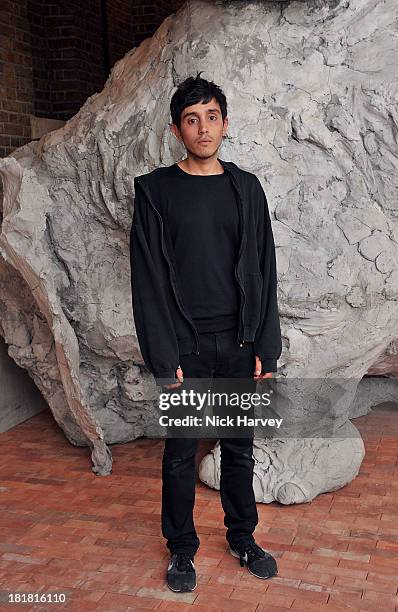 Adrian Villar Rojas attends the VIP opening of The Serpentine Sackler Gallery & Autumn Exhibitions at The Serpentine Sackler Gallery on September 25,...