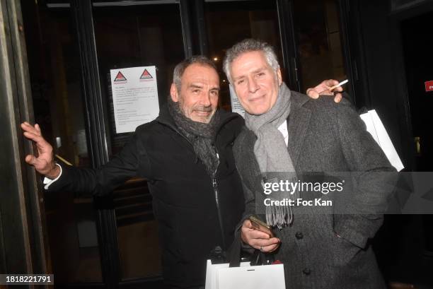 Christian Cartier and Laurent Olmedo attend 29eme Gala de L’Espoir de la Ligue contre le cancer After Dinner at Palais de Tokyo on November 27, 2023...