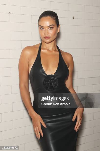 Shanina Shaik attends a MESHKI 10th birthday event at the Machine Hall Precinct on November 28, 2023 in Sydney, Australia.