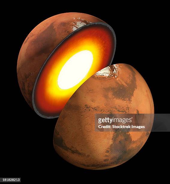 ilustraciones, imágenes clip art, dibujos animados e iconos de stock de artist rendition of the formation of rocky bodies in the solar system, how they form and differentiate and evolve into terrestrial planets.   - núcleo