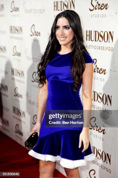 Caren Brooks of the Brooks Family Foundation attends the Art of Elysium Genesis Awards at Siren Studios on September 20, 2013 in Hollywood,...