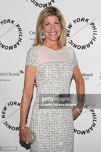 Jamie Gregory attends the New York Philharmonic 172nd Season Opening Night Gala at Avery Fisher Hall, Lincoln Center on September 25, 2013 in New...