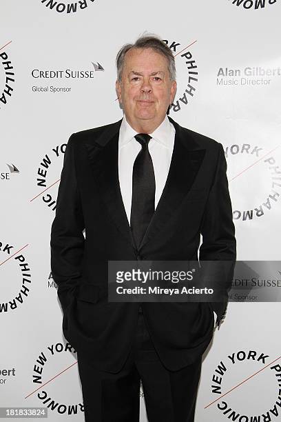 Ronald Ulrich attends the New York Philharmonic 172nd Season Opening Night Gala at Avery Fisher Hall, Lincoln Center on September 25, 2013 in New...