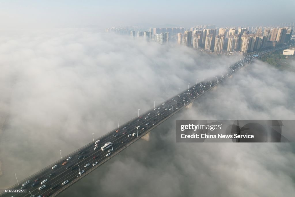 Fog Scenery In Changsha