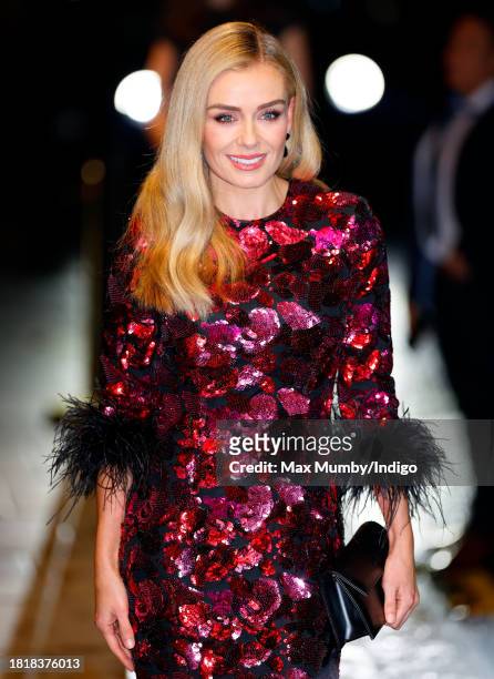 Katherine Jenkins attends The Tusk Conservation Awards 2023 at The Savoy Hotel on November 27, 2023 in London, England. The annual Tusk Conservation...