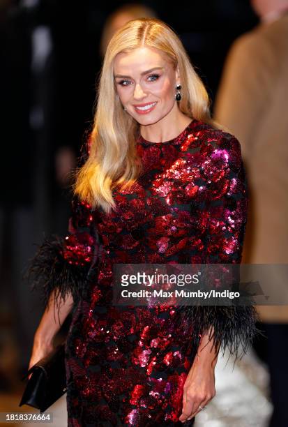 Katherine Jenkins attends The Tusk Conservation Awards 2023 at The Savoy Hotel on November 27, 2023 in London, England. The annual Tusk Conservation...