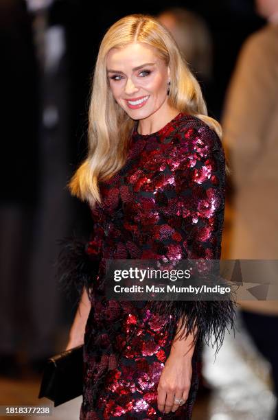 Katherine Jenkins attends The Tusk Conservation Awards 2023 at The Savoy Hotel on November 27, 2023 in London, England. The annual Tusk Conservation...