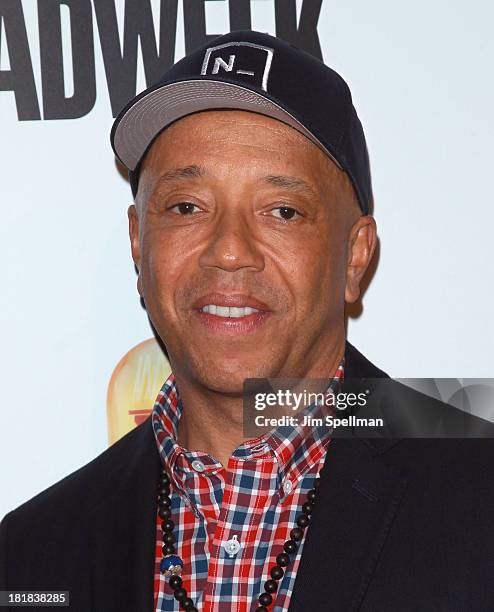 Co-Founder of Def Jam Records Russell Simmons attends 2013 ADWEEK Brand Genius Awards at Capitale on September 25, 2013 in New York City.