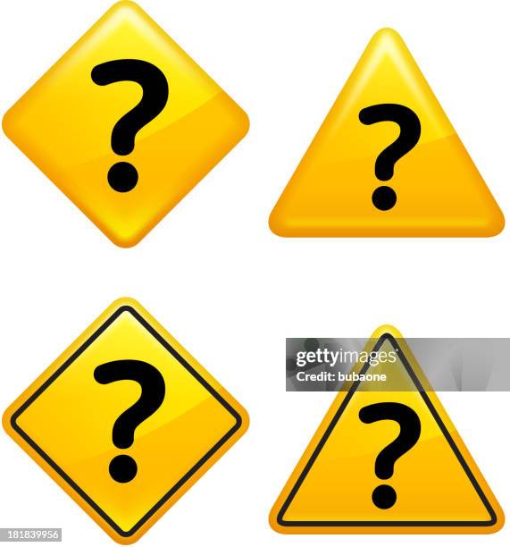 Question Mark Traffic Sign Photos and Premium High Res Pictures - Getty ...